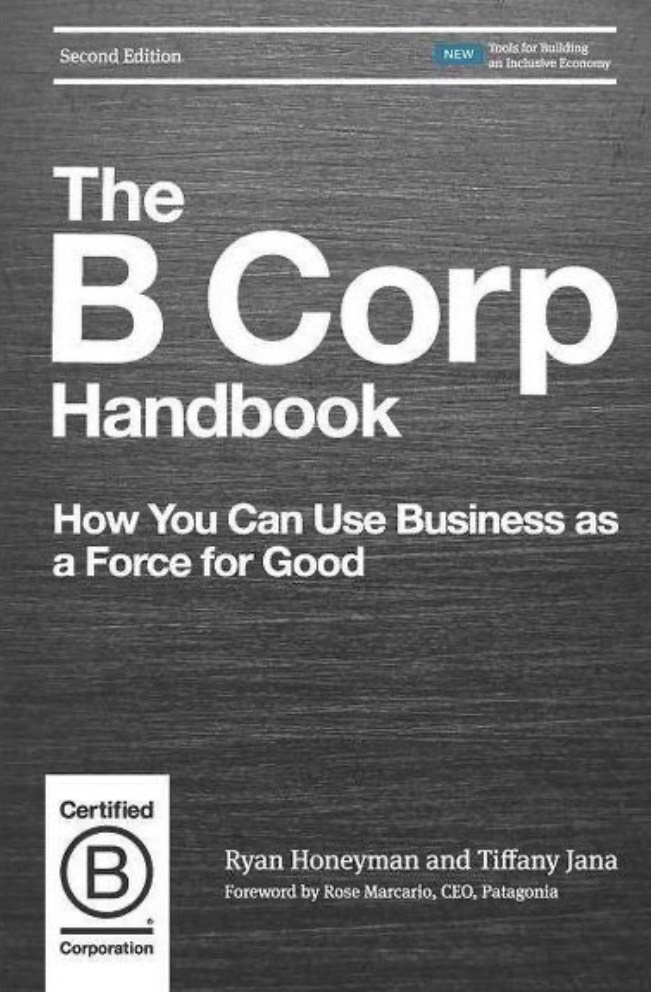 Cover image for The B Corp handbook: How you can use business as a force for good